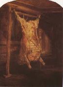 REMBRANDT Harmenszoon van Rijn The Slaughterd Ox (mk08) Sweden oil painting reproduction